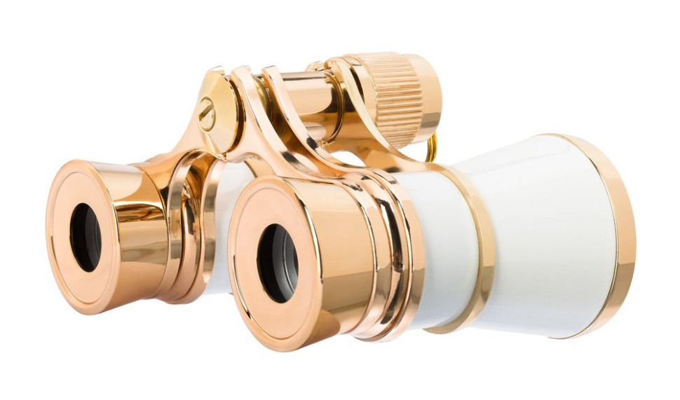 Театральный бинокль Broadway 325B, белый