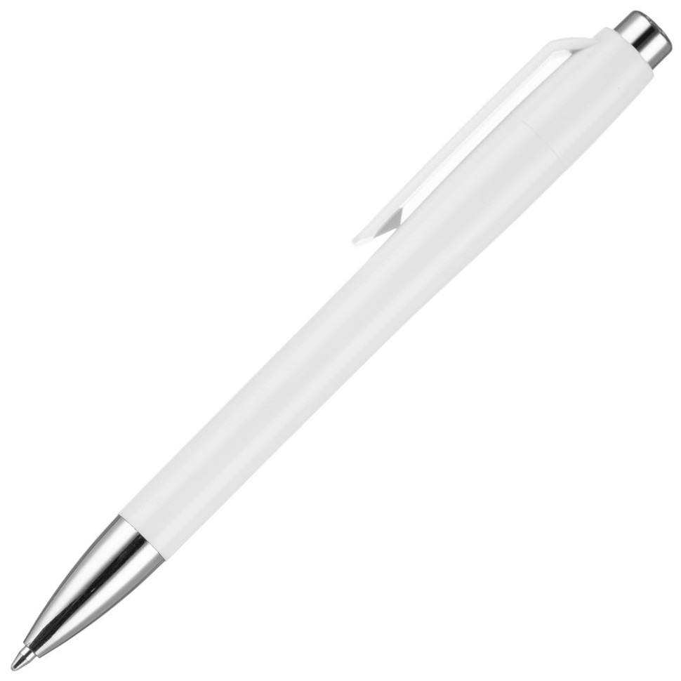 Ручка шариковая Klippa, белая Ручка шариковая Klippa, белая